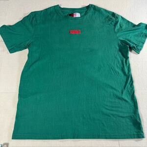 Shoe Palace Scarface Graphic T Shirt Mens XL Green Retro Hip Hop Y2K Streetwear